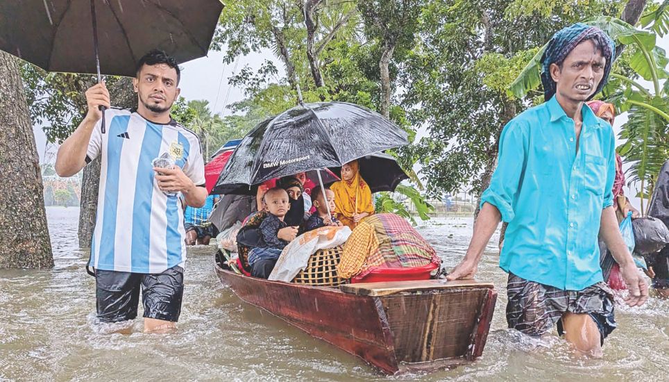 বাংলাদেশে চলমান বন্যায় এখন পর্যন্ত ২৩ জনের মৃত্যু