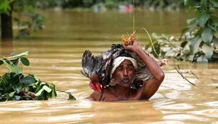 বন্যায় এখন পর্যন্ত মৃত্যু ৫২ জনের