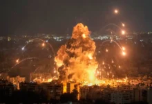 Israel launched a series of airstrikes on Hezbollah’s stronghold in southern Beirut on Wednesday night