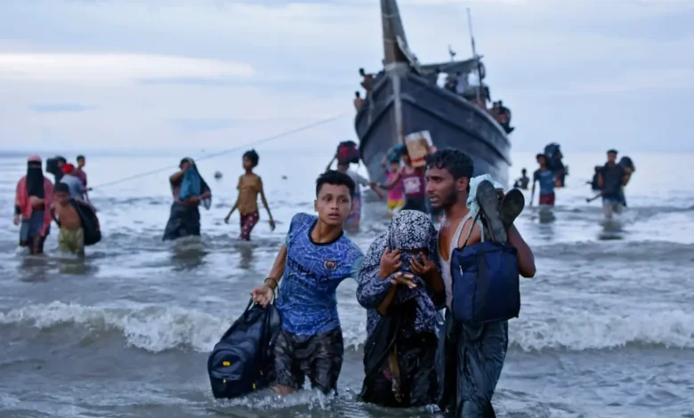 Over 150 Rohingya refugees, including many women and children, were recently rescued near Indonesia’s coast after their boat was stranded for days