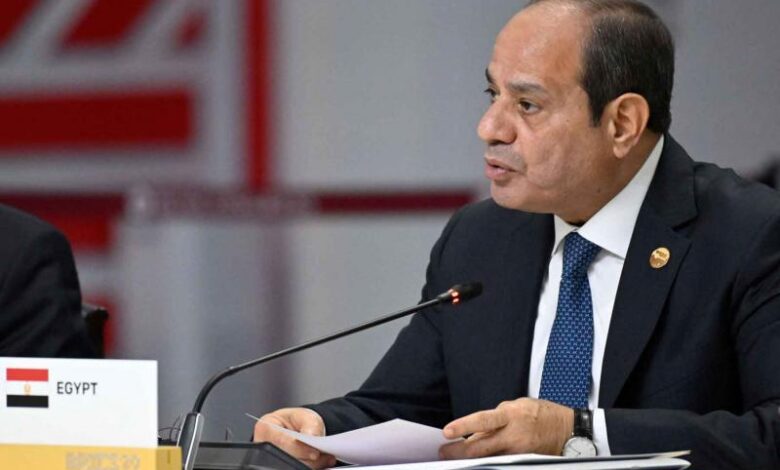 Egyptian President Abdel Fattah al-Sisi has announced a proposal for a two-day truce in Gaza