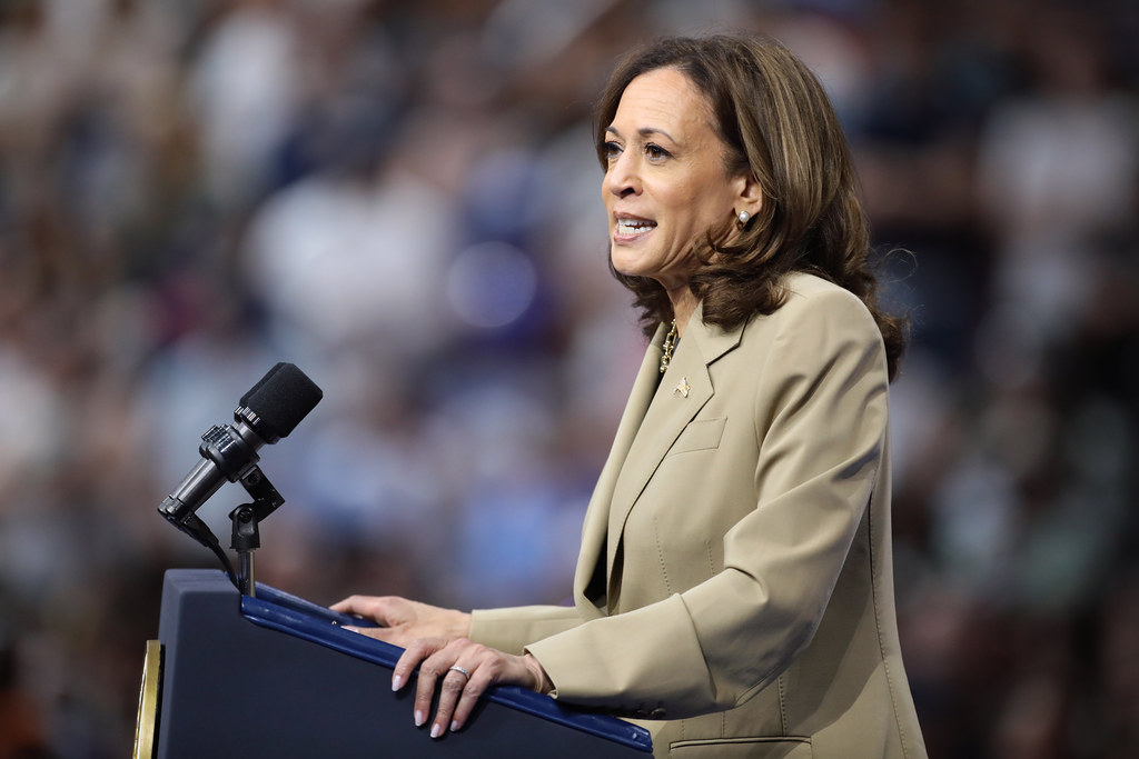 On October 11, Vice President Kamala Harris made a significant announcement at a campaign rally in Arizona