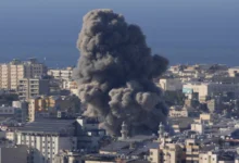 Israeli airstrikes targeted southern Beirut after issuing evacuation warnings to civilians