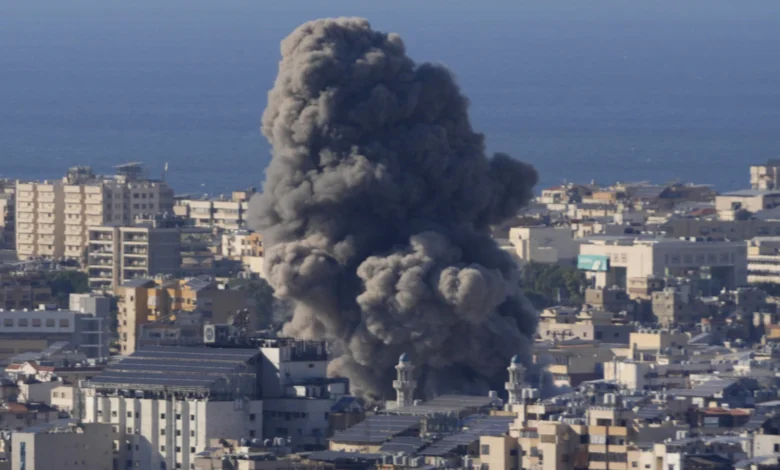 Israeli airstrikes targeted southern Beirut after issuing evacuation warnings to civilians