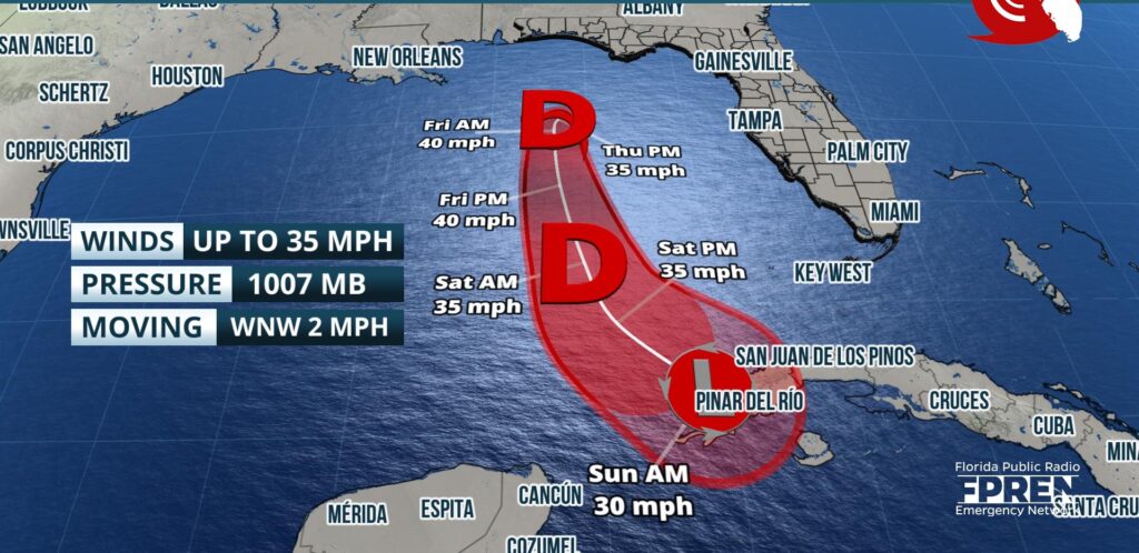 Heavy Rain and Flooding Threaten Florida as Gulf Storm Develops